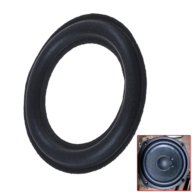 

Rubber Surround 4.5 inch Speaker Suspension Woofer full range replace Diy 1PCS