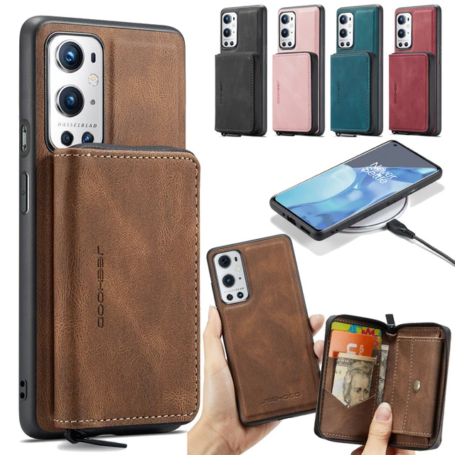 Leather Wallet Case Cover Oneplus Nord 2 5g - 2 5g Leather Card Back Case  Wallet - Aliexpress