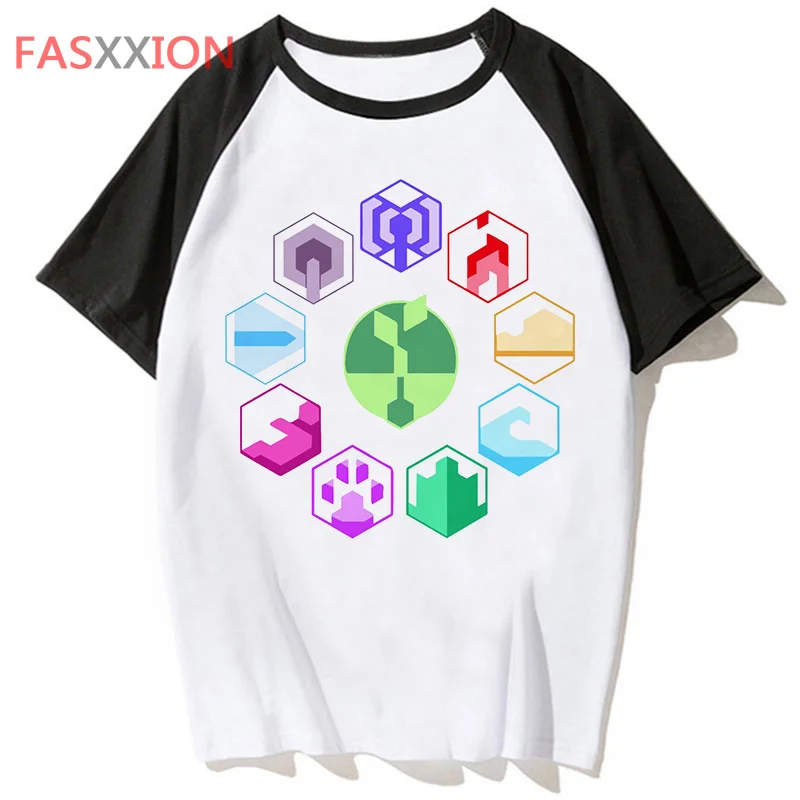 Horizon Warded West Tshirt Abbigliamento Maschile Casual Harajuku Kawaii Print Vintage Japanese T Shirt Summer Top White T Shirt