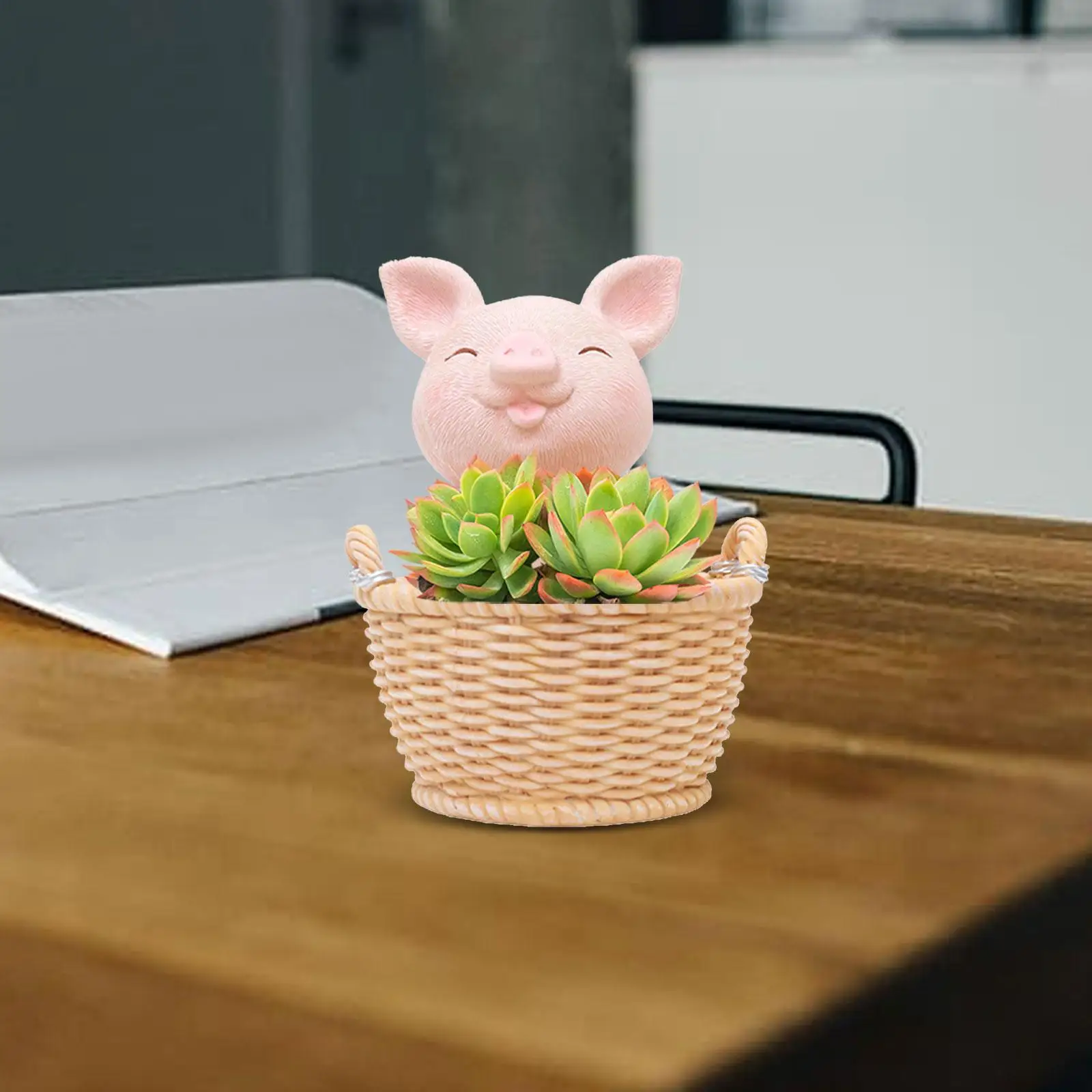 Flower Pot Cute Tabletop Decoration 1