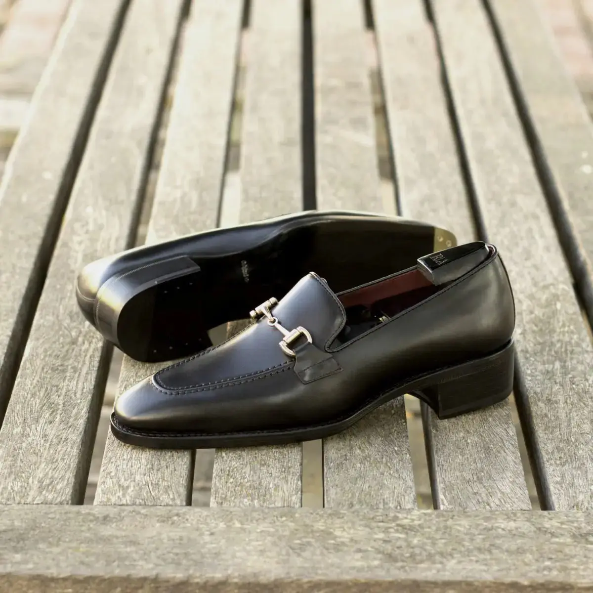 

Men's Black Hot Selling Slip-On Shoes Fashion Versatile Loafers Dress Shoes
