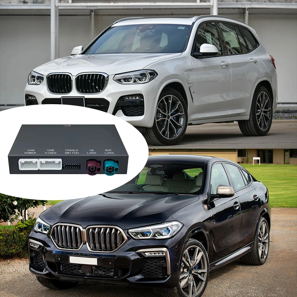 안드로이드 오토 NBT 모듈 플러그 앤 플레이 차량 인터페이스 디코더 박스 자동 연결 박스 (BMW F7 F10 F15 F20 F25 F30 F80 용)