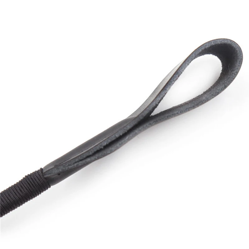 61CM PU Leather Horse Whip Premium Crops Equestrianism Paddles Riding Crop Horse Whips with Wrist Strap 4