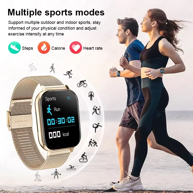 2026 New Fashion Smart Watch 1.83 Inch Full Touchscreen Bluetooth Call Music Player Message Smartwatch For Men Womend 2