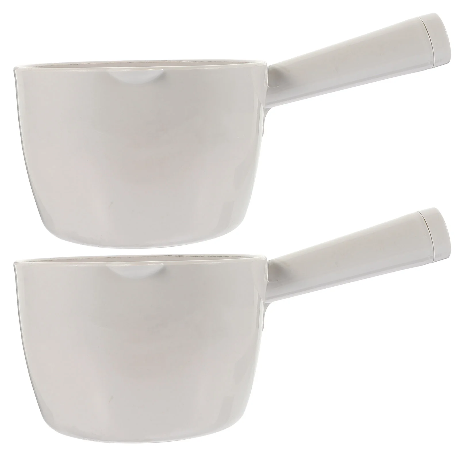 2 PCS Plastic Water Spoon Ladle Scoop for Washing Toilet Body Big Kitchen Bath Baby Tub Plug