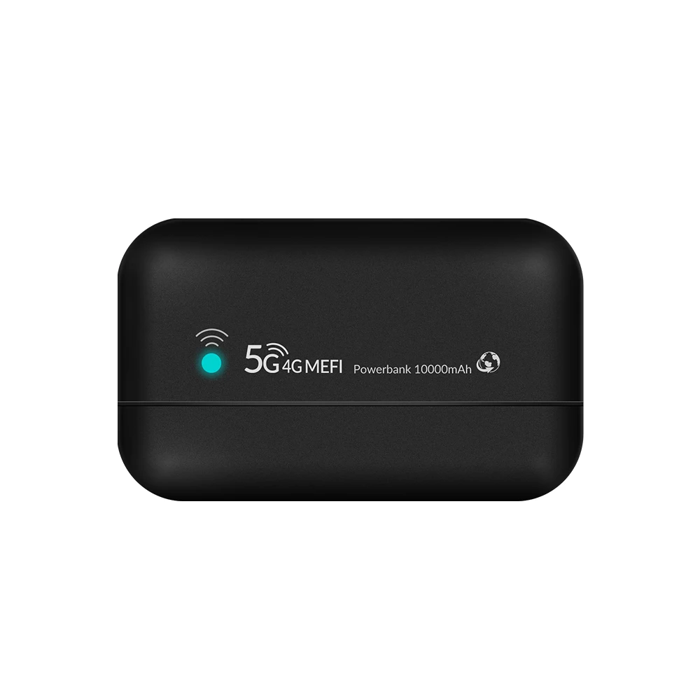 Banco de Potência Portátil para 4g Lte Roteador Móvel Usb Tipo-c Hotspot Bolso Wifi 10000mah Mifi sem Fio Pw100 - Imagem 4