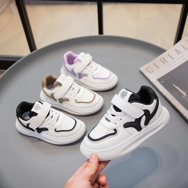 Soft Breathable Kids Platform Sneakers for Autumn School