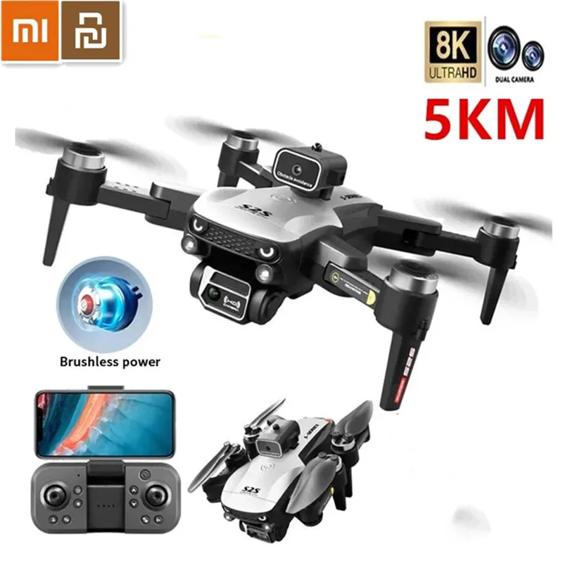 Xiaomi S2S 8K Drone Profesional Hd Fotografia Aerea Dual-Camera Omnidirezionale Ostacolo Brushless Evitamento Quadcopter