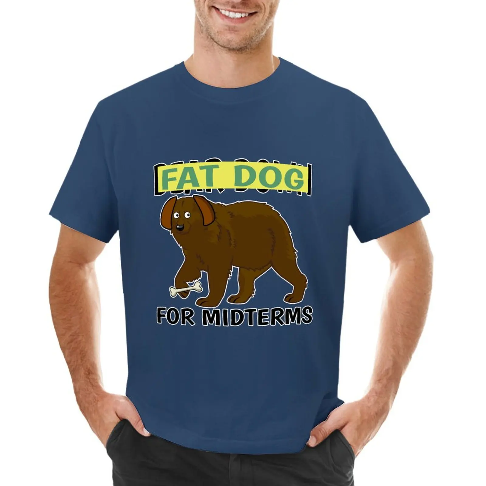 

Fat Dog for Midterms T-shirt blanks tops cute clothes summer tops heavyweight t shirts for men
