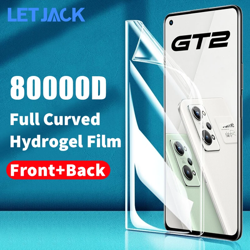 

Full Cover Screen Protector Hydrogel Film For Realme GT2 Neo 3 2 2T 9i 8i 8 7 Q3 Pro Q3i Q3S Q3T V13 Narzo 50A 50i 30 Not Glass