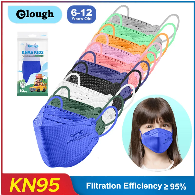 

Маска для детей 6-12 лет KN95 CE ffp2mask mascarillas fpp2