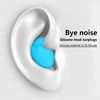 16PCS Silicone Ear Plug Reusable Silicone Wax Earplugs Swimming Moldable Earplugs Noise Reduction Cancelling Sleeping Protection 3
