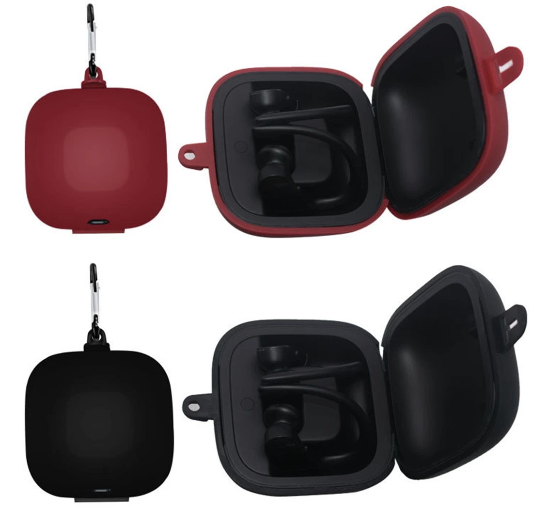 For Apple Beats Powerbeats Pro Cover Earphone Box Protection Accessories Bluetooth Headphone Soft Silicone Case