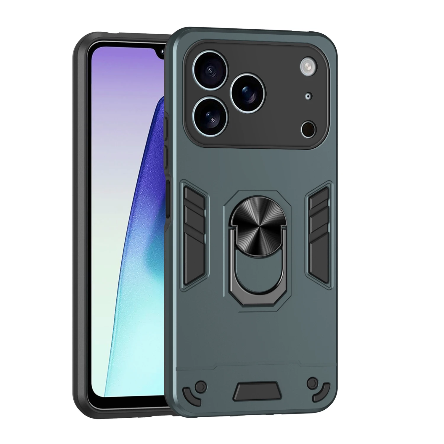 Ultimate Shockproof Protective Phone Case with Ring Stand Holder