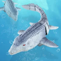 Rc Mosasaur Dinosaur 2.4ghz Electric Fish Gift Toy Underwater Swimming Pool Aquatic Simulation Dinosaur Swimming Fish Toy Forkid 1