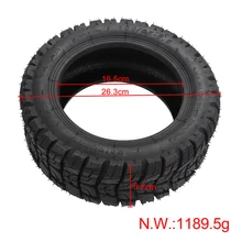 

11 Inch 100/65-6.5 Vacuum Tubeless Widen Off-road Tire For Electric Scooter 263x263x92mm Tubeless Tire EScooter Replacement Tire