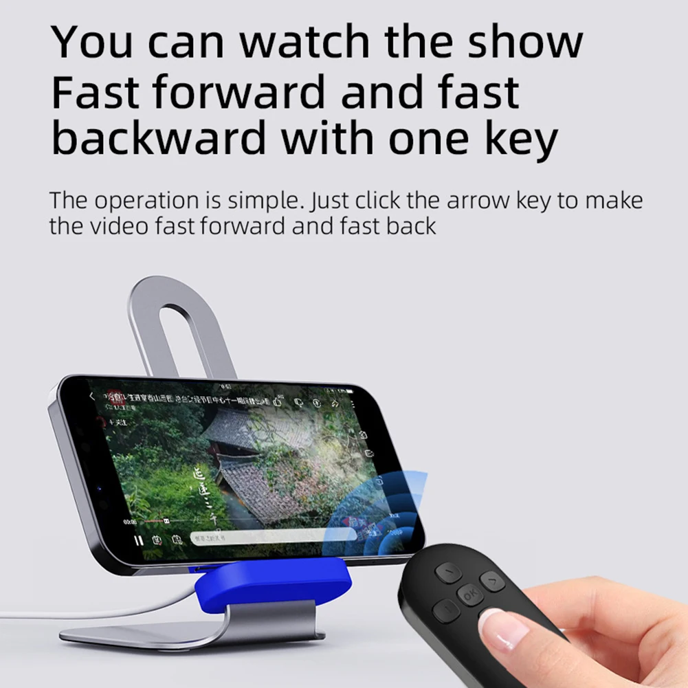 Camera Remote Shutter Button Camera Remote Shutter Release 7 Keys Bluetooth Remote Controller Button Cell Phone Selfie Shutter Release Tik Tok e-book Page Turning Wireless Controller
