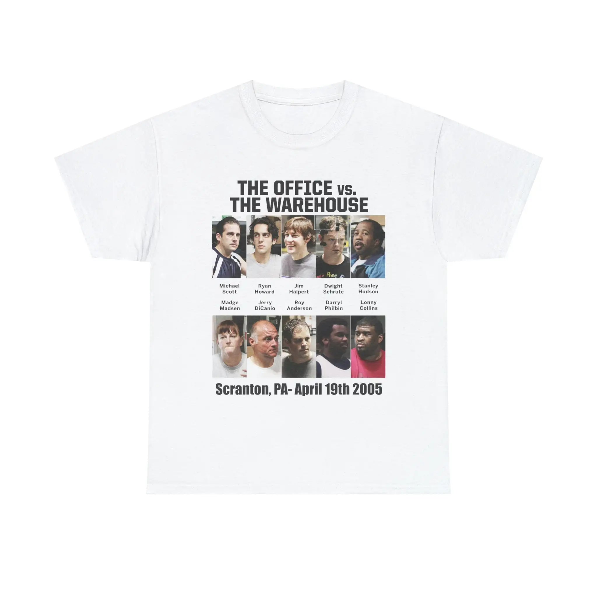 The Office Basketball 'Office Vs Warehouse' T-Shirt