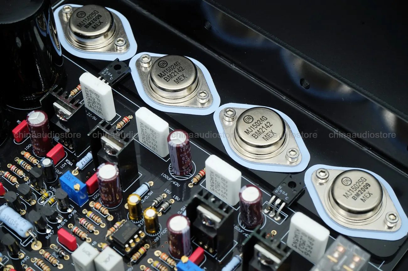 Nouvel arrivage d'amplificateur HiFi de puissance Pure, haut de gamme, ampli  Audio stéréo de classe A/AB 200W, inspiré de Accuphase - AliExpress