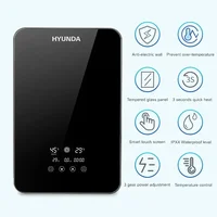 HYUNDA chauffe-eau électrique instantané chauffage rapide ménage salle de bain douche petite Machine de bain chauffe-eau de cuisine 6