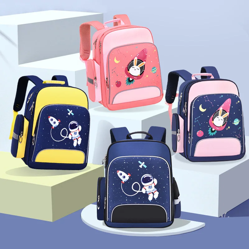 Mochilas escolares de dibujos animados para niños, mochila impermeable de  moda para guardería, mochila para estudiantes de primaria xuanjing unisex