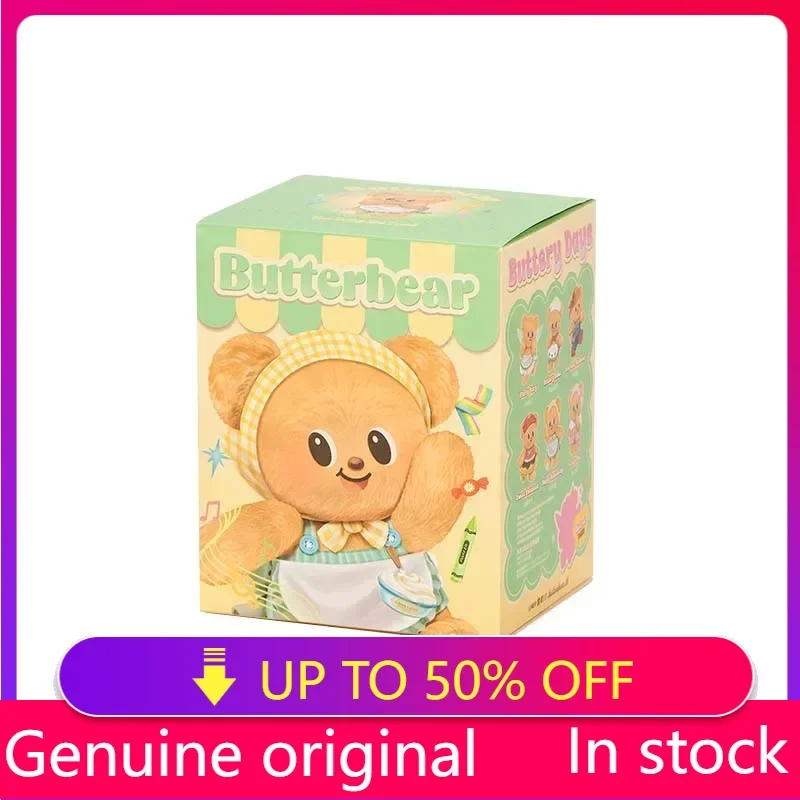 New Butterbear Buttery Days Series Blind Box Action Figures
