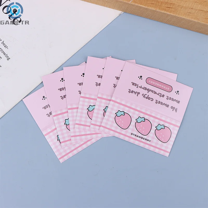 

10PCS Cute Paper Card Head Cartoon Card Protective Packaging Packaging Gift Decor Photo Cardboard Back DIY