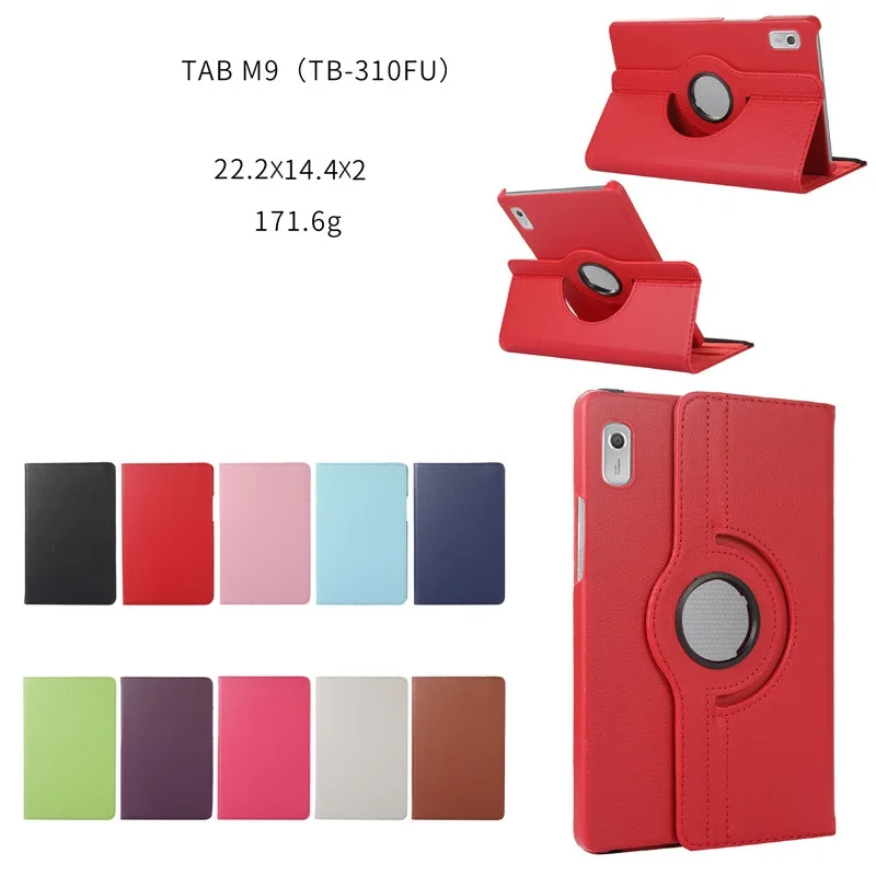 TB-310FU 2023 Cover For Lenovo Tab M9 Case Tablet Coque For Lenovo Tab M9 2023 Caqa Protective Funda 9.0 inch M 9 Shell + Pen_voghion.com