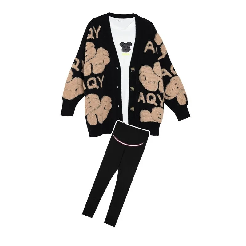 Pregnant Women Autumn/Winter Cardigan Sweater Fashion Spring New Pregnant Women'S Knitted Sweater Outerwear Fashion