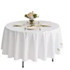 White Table Cloth Waterproof Anti Scratch Polyester Tablecloth Decorative Washable Fabric Table Cover Home Dining Buffet Party 3