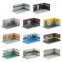1/32 Scale Parking Lot Underground Garage for Diecast Car Model Diorama 1