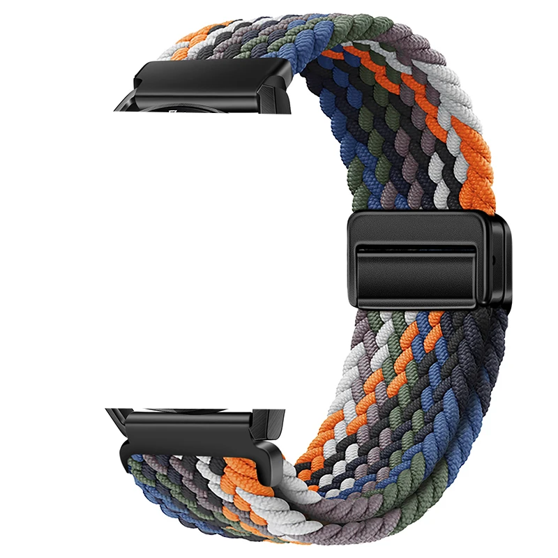 Woven Magnetic Buckle Nylon Wristband Strap