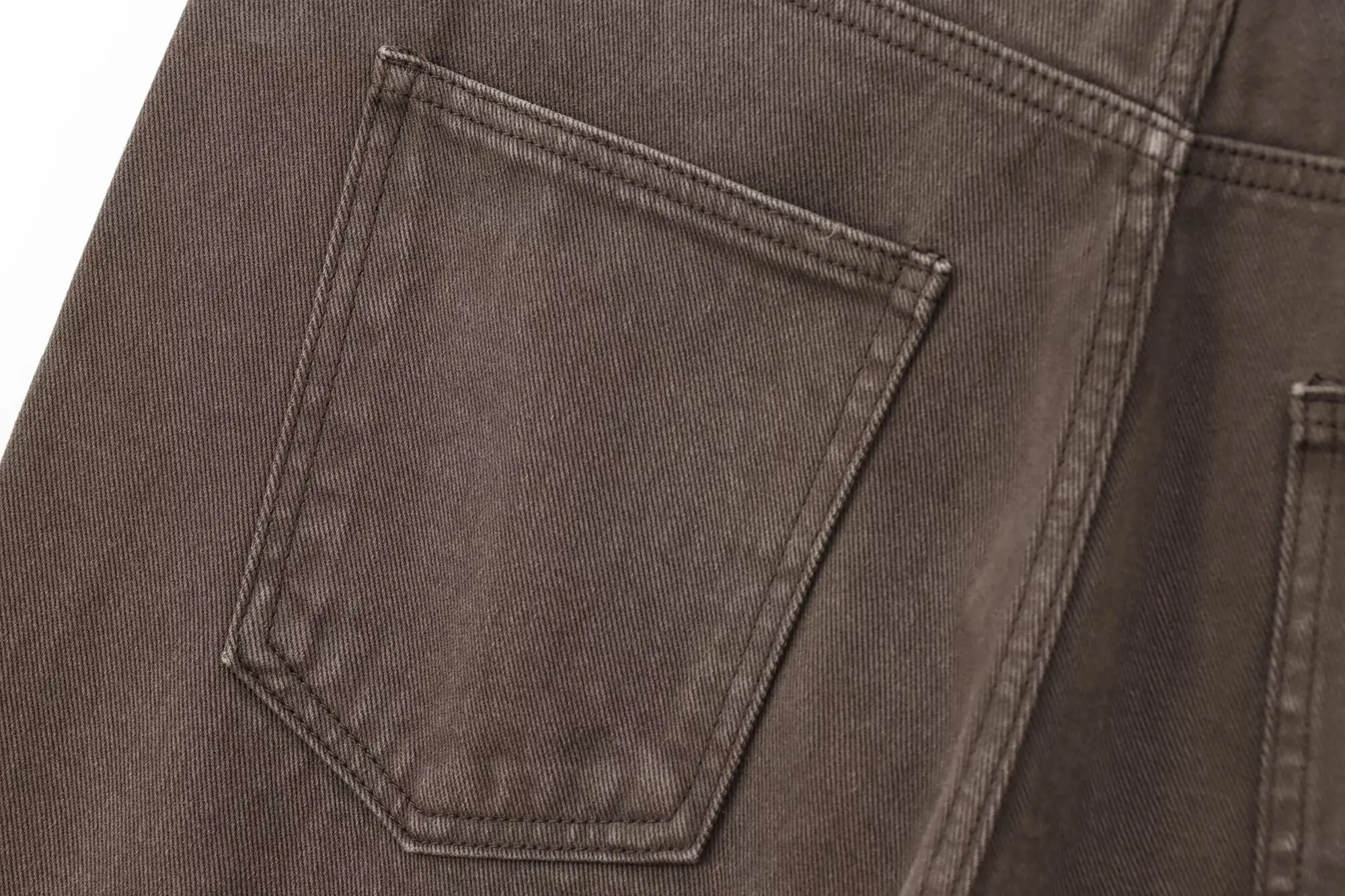 Side view of women's jeans