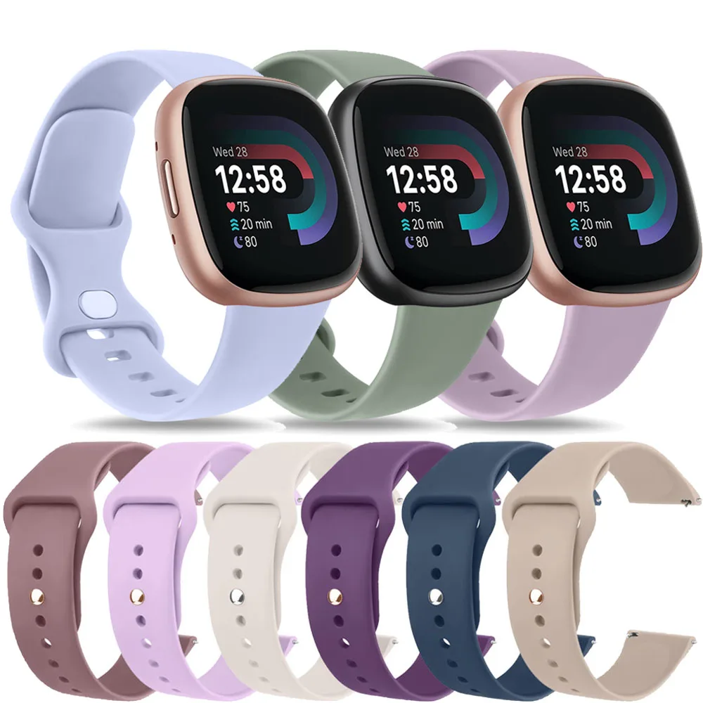 Cinturino Smartwatch In Silicone Per Fitbit Versa 3/Versa4 Versa Versa 2 Bracciale A Fascia Per Fitbit Versa Lite/Sense/Sense 2 Strap Correa