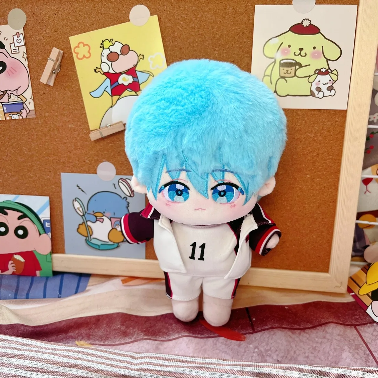 

Аниме Kuroko's Баскетбол Heizi Kuroko Tetsuya Косплей 20 см Плюшевые набивные s смены одежды Симпатичные плюшевые подушки подарок