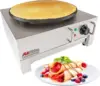 Crepe Maker Commercial | Electric Pancake Maker | Nonstick 16” Plate | 110V (Single) 1