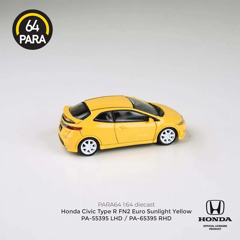 Para64 1:64 2007 honda civic fn2 Collection of die cast alloy trolley model presents