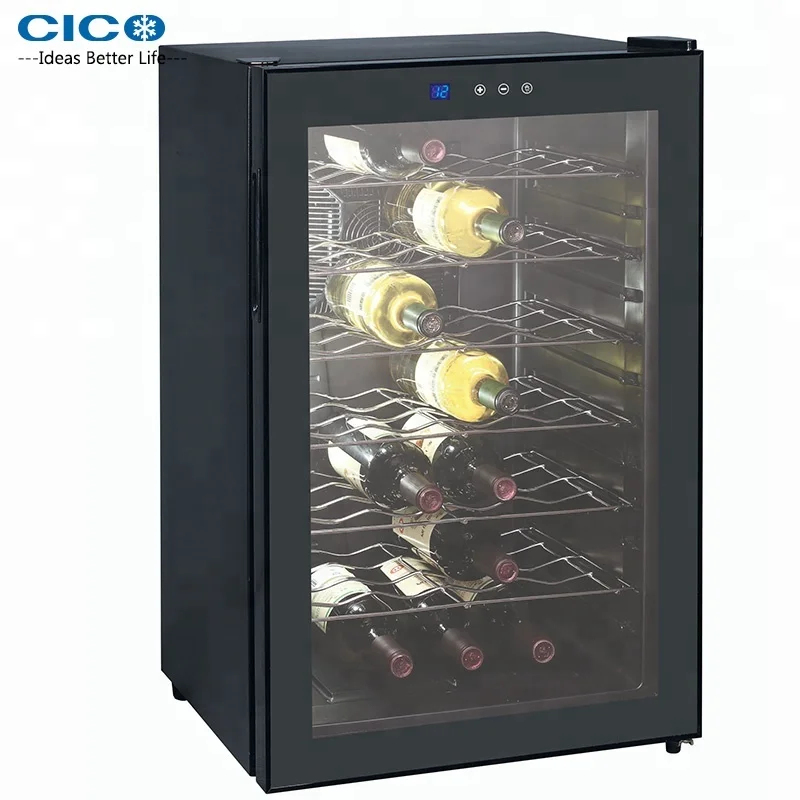 28bottles thermoelectric wine cooler , wine fridge , refrigerator with touch-panel control