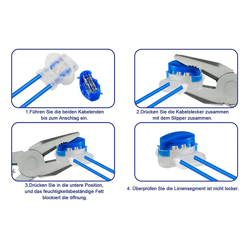 Conectores do cabo 30PCS para Lawnmowers robóticos,