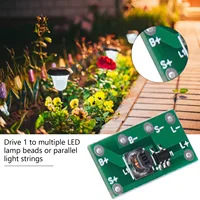 Circuit imprimé de lampe solaire, carte de contrôleur de charge solaire, technologie pour lumière de goujon de route, 10 pièces 6