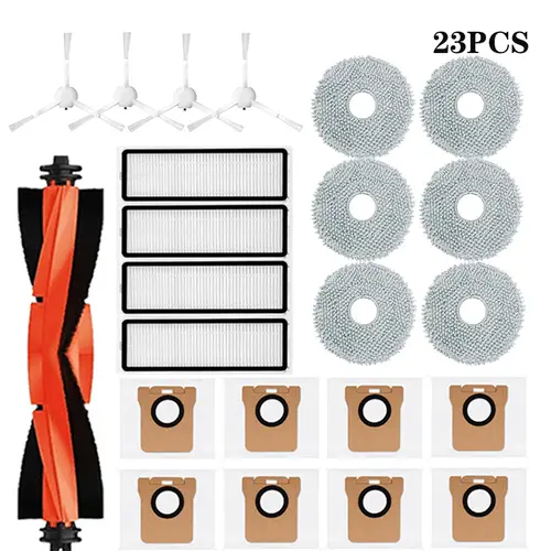 For Xiaomi Robot Vacuum X20 + / X20 Plus Parts Accessories Main Side Brush Hepa Filter Mop Cloth Dust Bag Replacement - Image 14