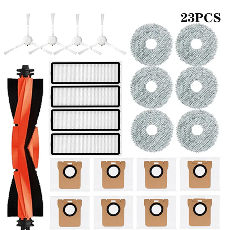 For Xiaomi Robot Vacuum X20 + / X20 Plus Parts Accessories Main Side Brush Hepa Filter Mop Cloth Dust Bag Replacement - Image 14
