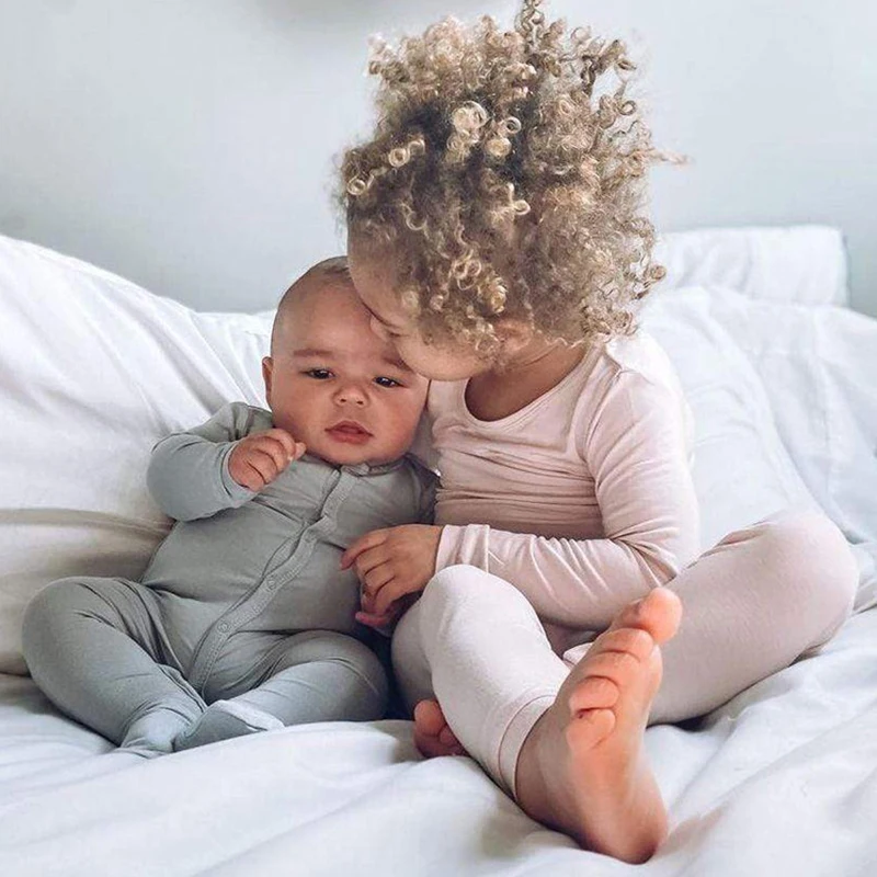 Bamboo Fiber Kids Pajama Set 4