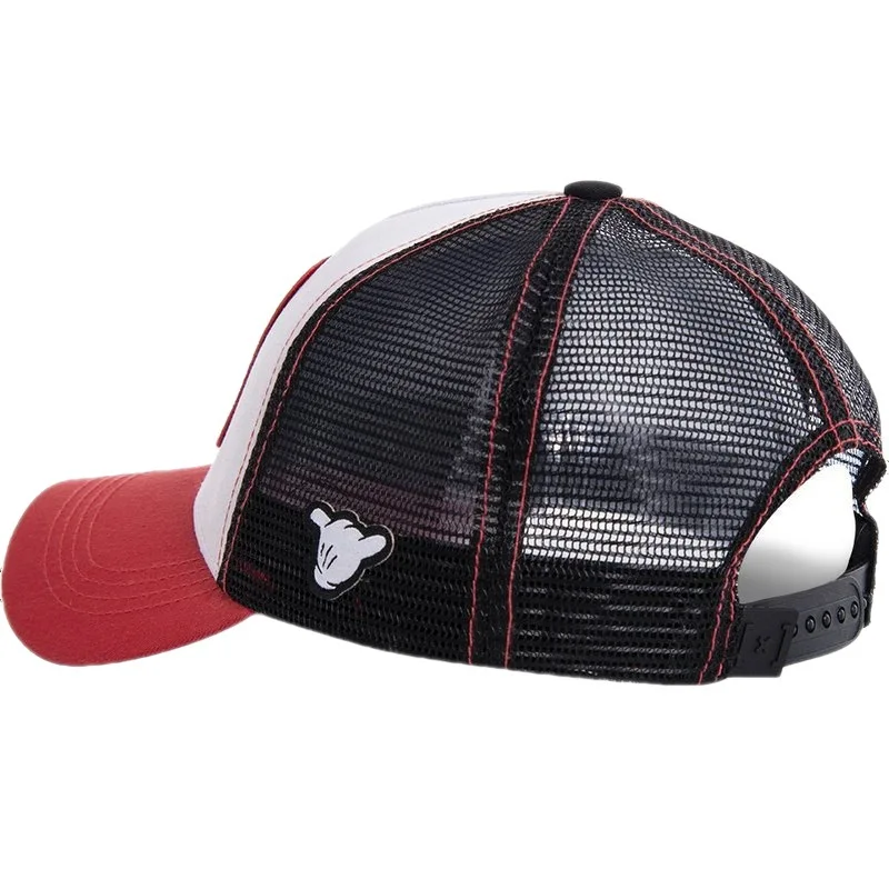 MINISO Disney Mickey Baseball Cap Kawaii Donald Duck Fashion Kids Caps Cartoon Breathable Sports Hat Adjustable Summer Visor Hat