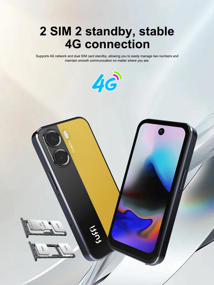 Fuffi Mini X7 Pro 電話 4G LTE Android10.0 スマートフォン 4GB RAM