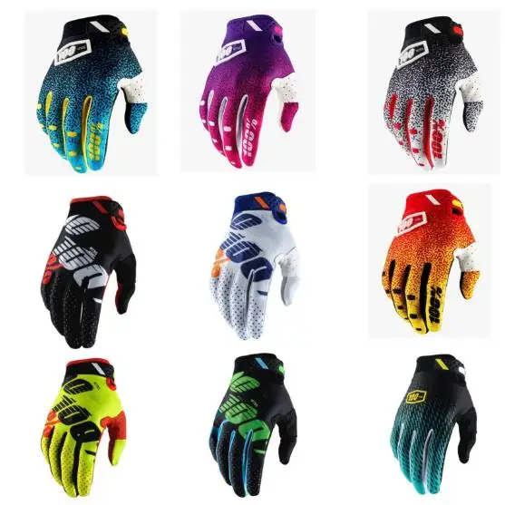 

2021 гоночные перчатки для мотокросса горный велосипед DH MX MTB мотоциклетные перчатки летние мужские женские Мотоциклетные Перчатки MTBS 100