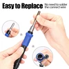 WEP 8509 Micro Hot Air Gun Soldering Station with 1.5mm 4mm Nozzle Temperture Adjustable BGA Rework Station For Phone Repair 4