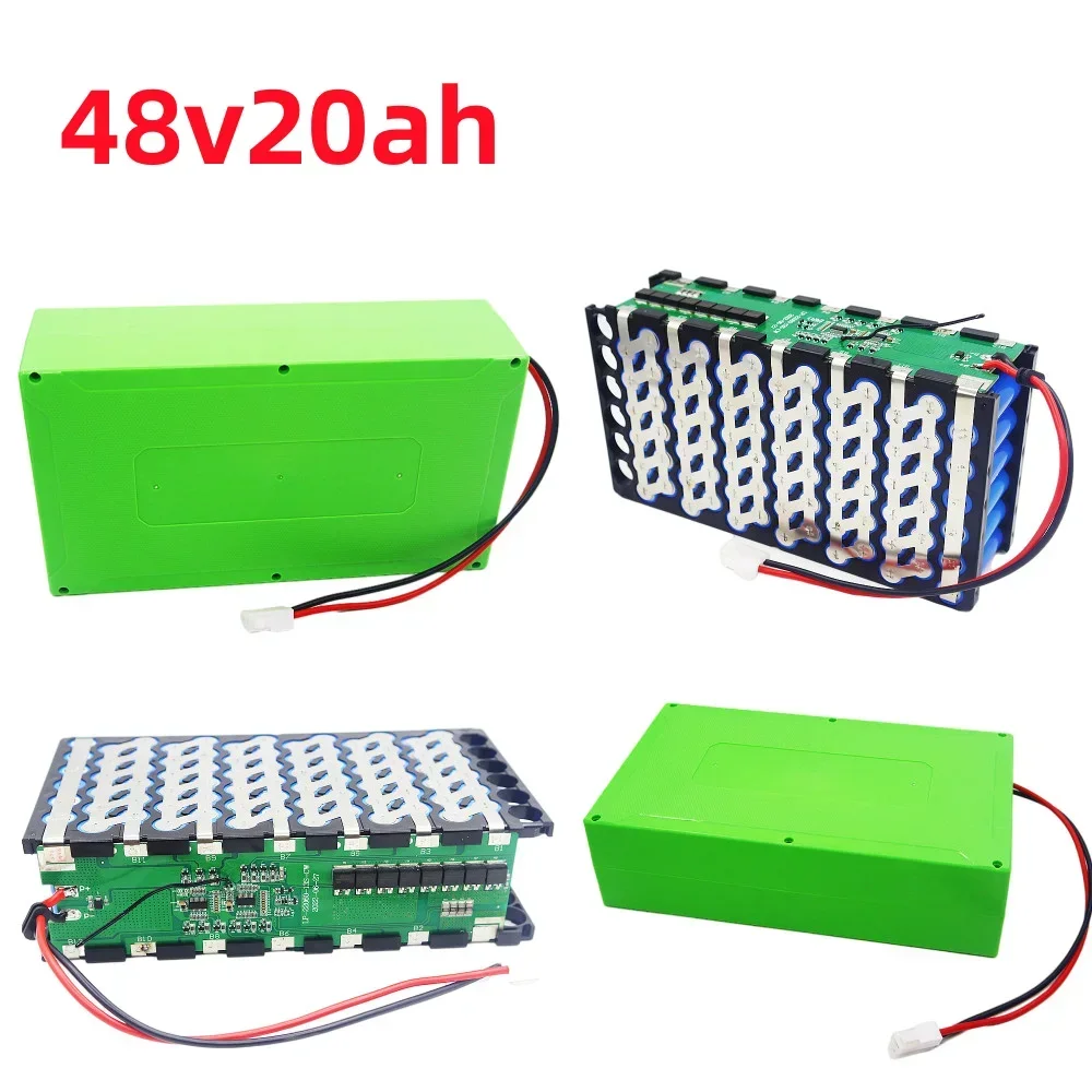 48V20Ah, 1000W electric bicycle battery 48V20000mah 18650, applicable to 54.6V, 750W and 1000W electric bicycle engines