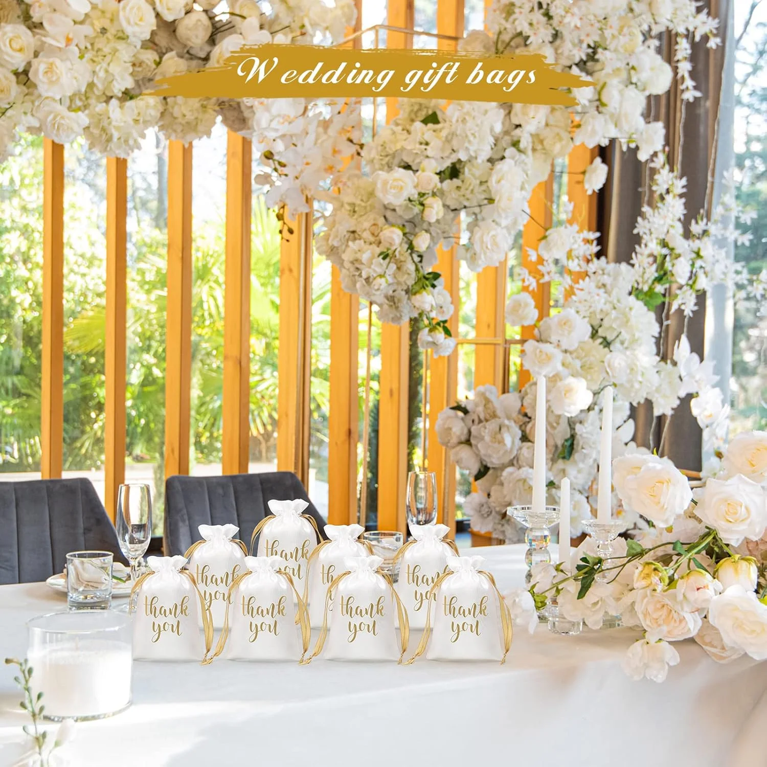 100Pcs 녹색 새틴 드로스트링 파우치 8x10cm 맞춤형 로고가 있는 고급 실키 선물 가방 보석 결혼식 호의품을 위한 재사용 가능한 포장