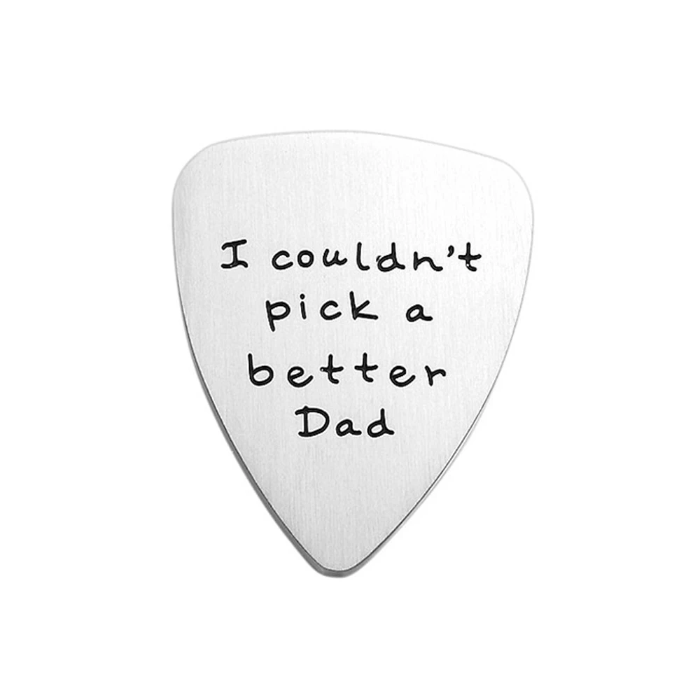 Guitar Pick Electric Bass Moderator Original Sound Guitar Picks Stainless Steel Thickness Music Instruments Accessories